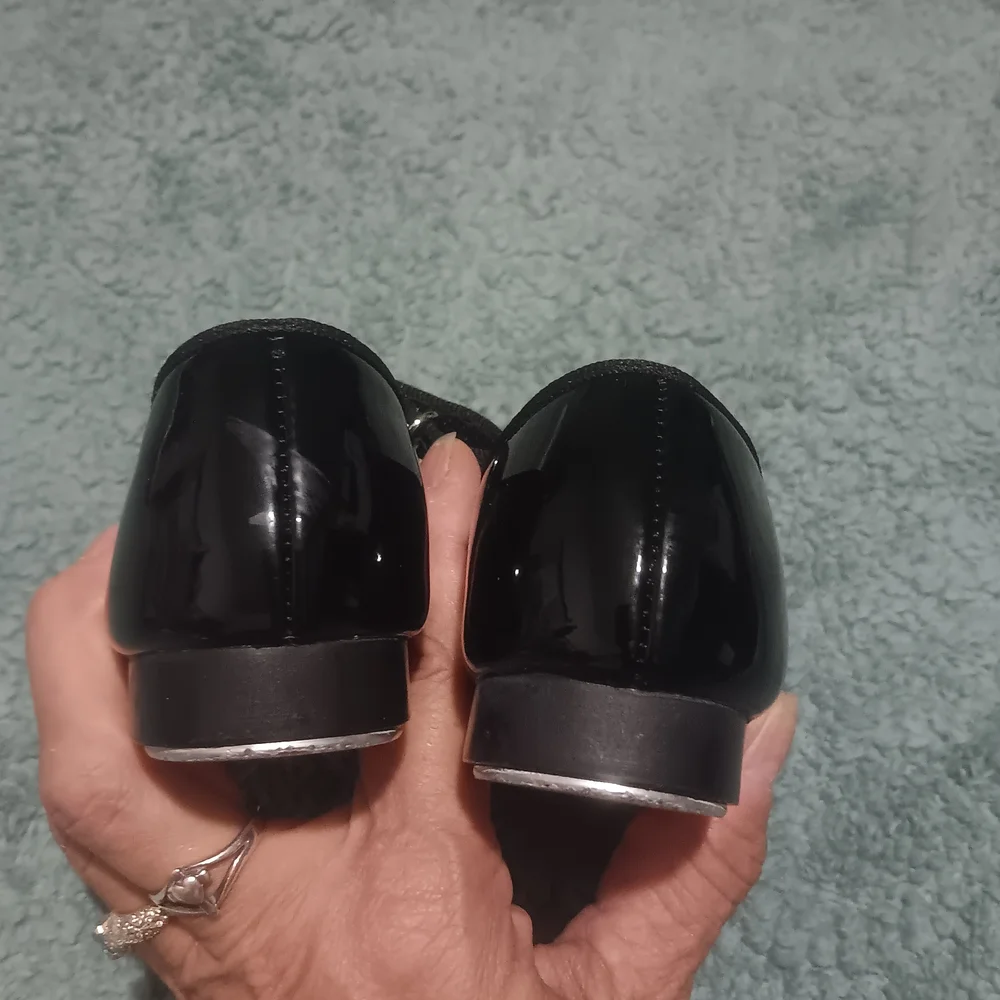 Dance Class 🐛black Girls Tap Shoes 11